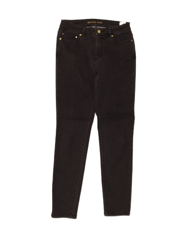 Blugi skinny pentru femei Michael Kors W27 L30 bumbac gri