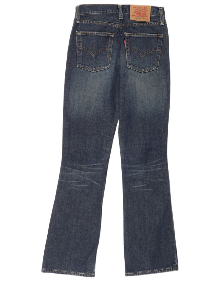 Blugi pentru bărbați Levi's 525 Bootcut W29 L34 Bumbac albastru