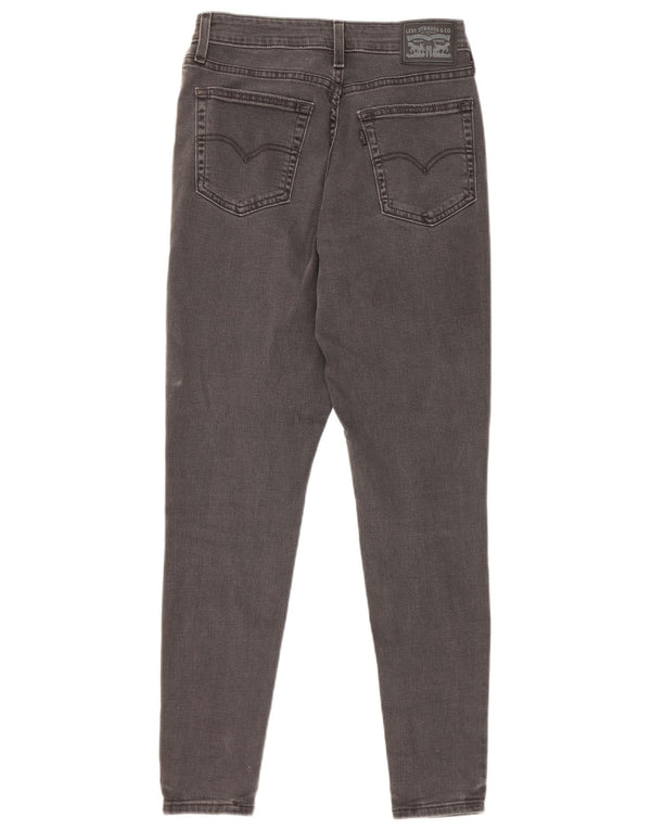 Blugi skinny cu talie înaltă 721 Levi's pentru femei L26 L28 bumbac gri