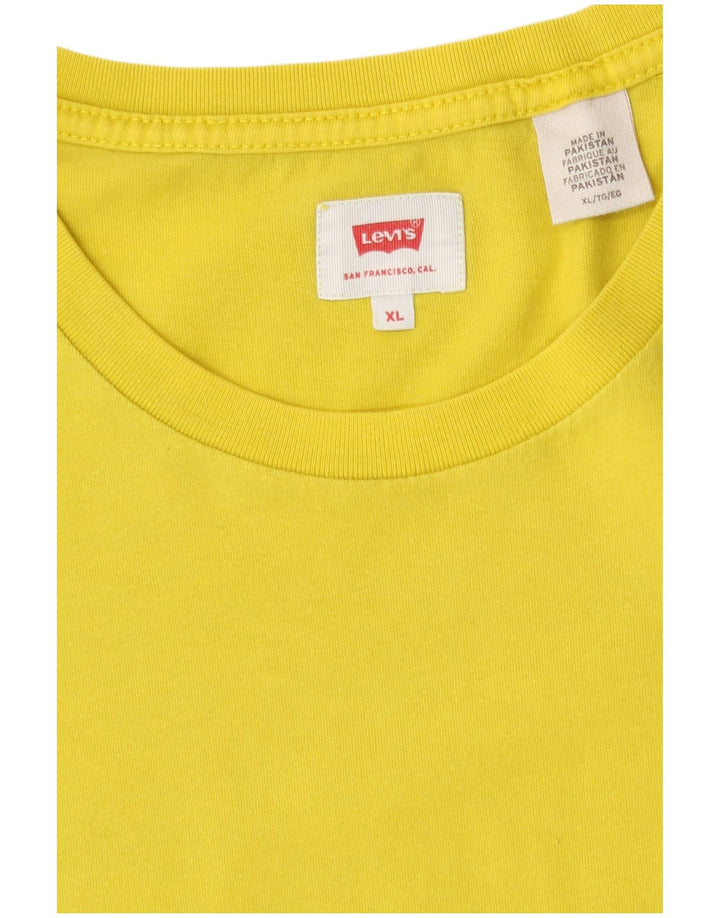 Tricou pentru bărbați Levi's Top XL Galben