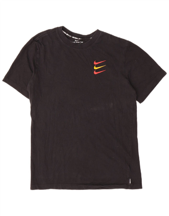 Tricou pentru bărbați Nike Top mic, negru, bumbac