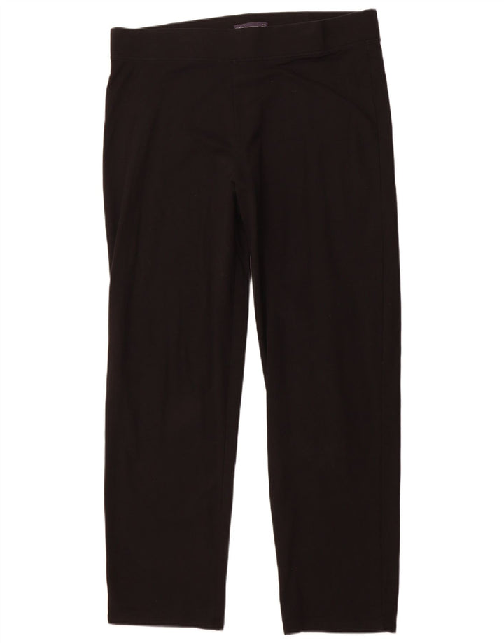 MARKS & SPENCER Pantaloni de trening pentru femei UK 18 XL Bumbac negru