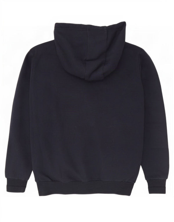 Pulover cu glugă cu grafic pentru femei Ellesse UK 12, mediu, bleumarin, bumbac