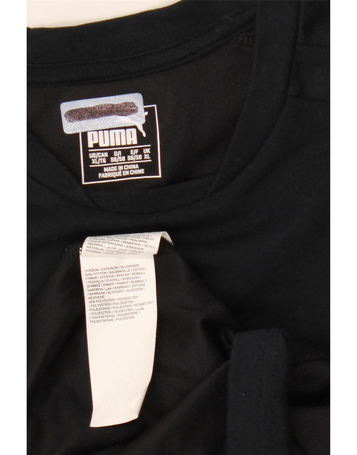 Tricou pentru bărbați Puma Top XL bumbac negru