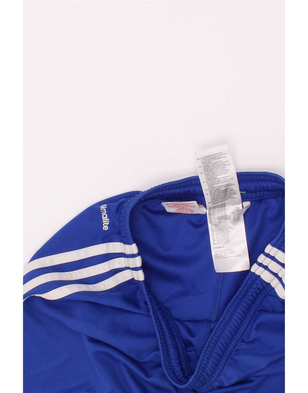 Pantaloni scurți sport adidas Climalite pentru băieți 11-12 ani poliester albastru