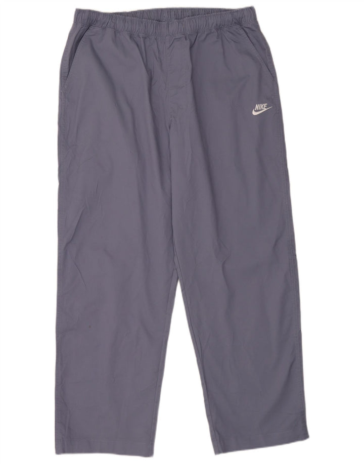 Pantaloni de trening pentru bărbați Nike XL, albastru, poliester