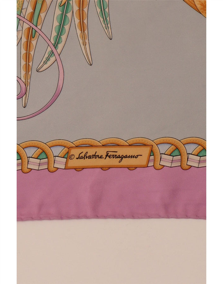 Salvatore Ferragamo eșarfă pătrată pentru femei, mărime unică, multicoloră