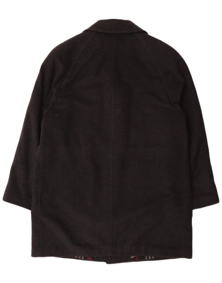 Pardesiu pentru bărbați Franco Ancona IT 52 XL Lână neagră