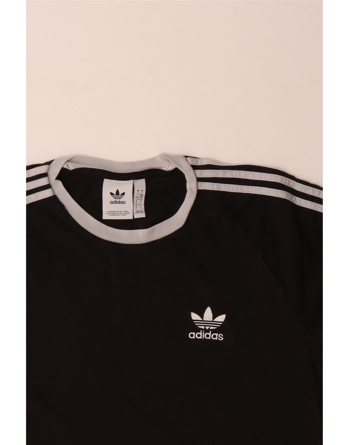 Tricou pentru bărbați ADIDAS Top mare din bumbac negru