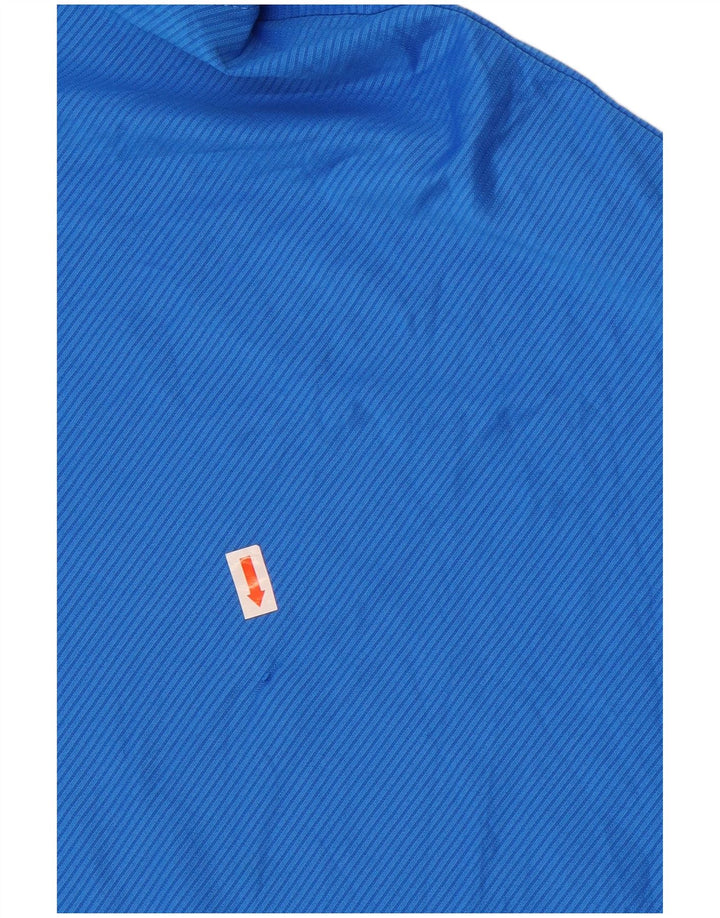 Tricou pentru bărbați New Balance Top Medium Blue Pinstripe Poliester