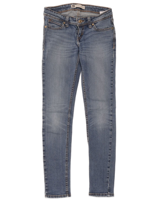 Blugi skinny cu talie joasă Levi's pentru femei L26 L32, bumbac albastru