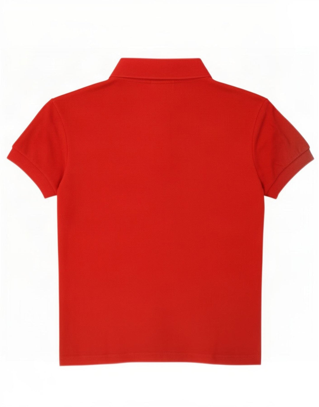 Tricou polo crop Lacoste pentru femei Mărimea 40 bumbac roșu mediu