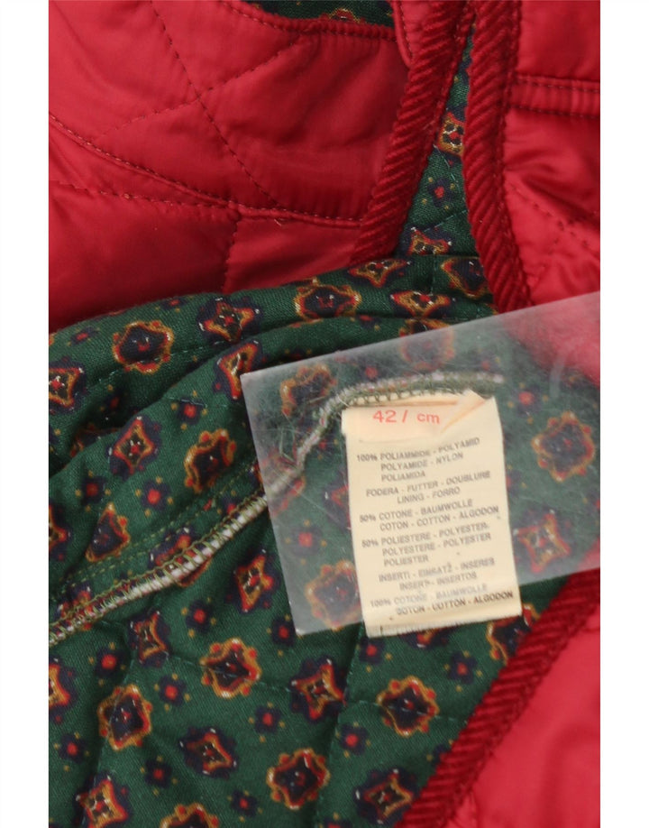 Gilet matlasat Brummell pentru bărbați UK 42 XL Poliamidă roșie