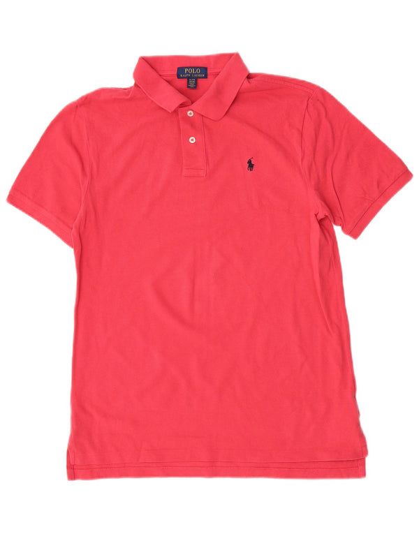 Cămașă Polo Ralph Lauren băieți 15-16 ani XL bumbac roz