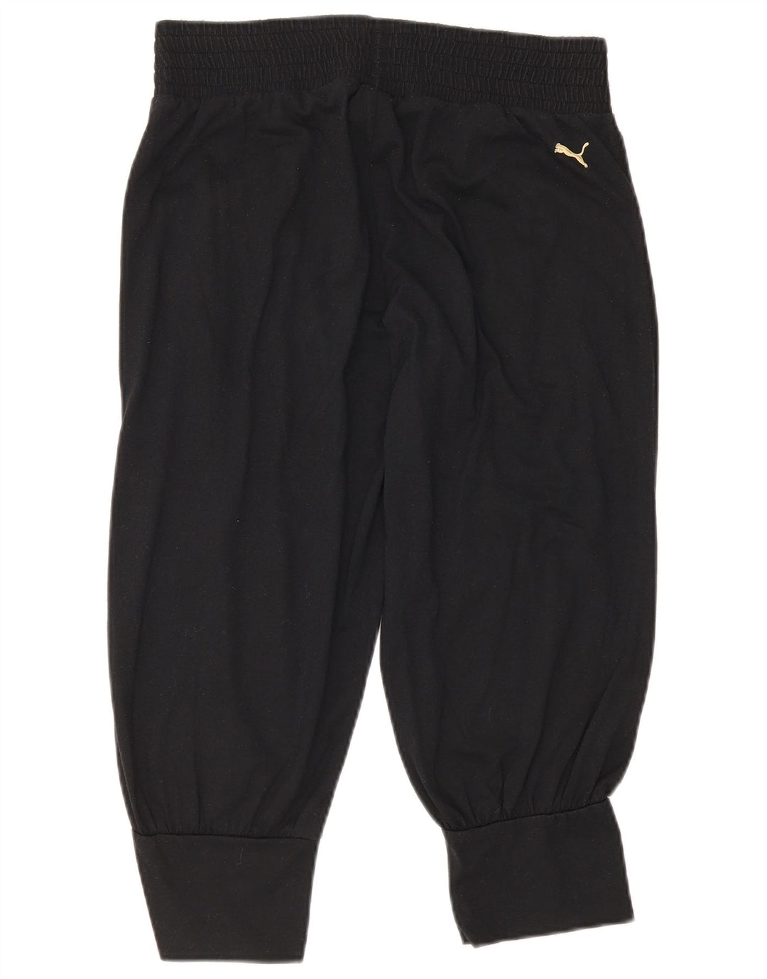 Pantaloni de trening Capri pentru femei Puma Pantaloni de jogging UK 12 Poliester mediu negru