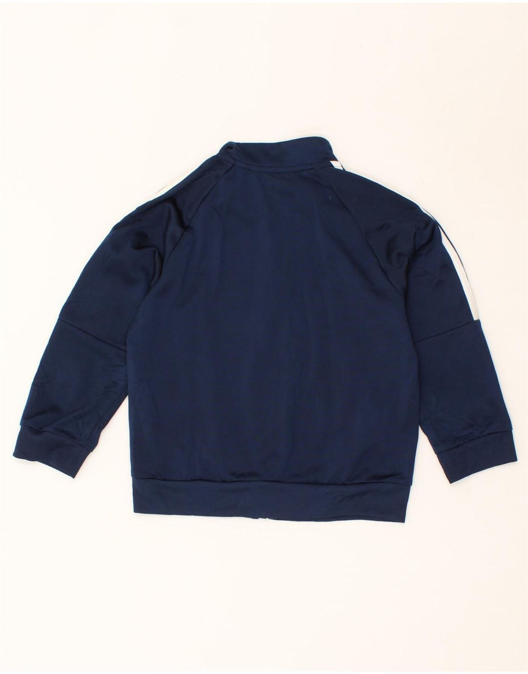ADIDAS Boys Climalite Tracksuit Top Jacket 5-6 Years Navy Blue Polyester Vintage Adidas and Second-Hand Adidas from Messina Hembry 