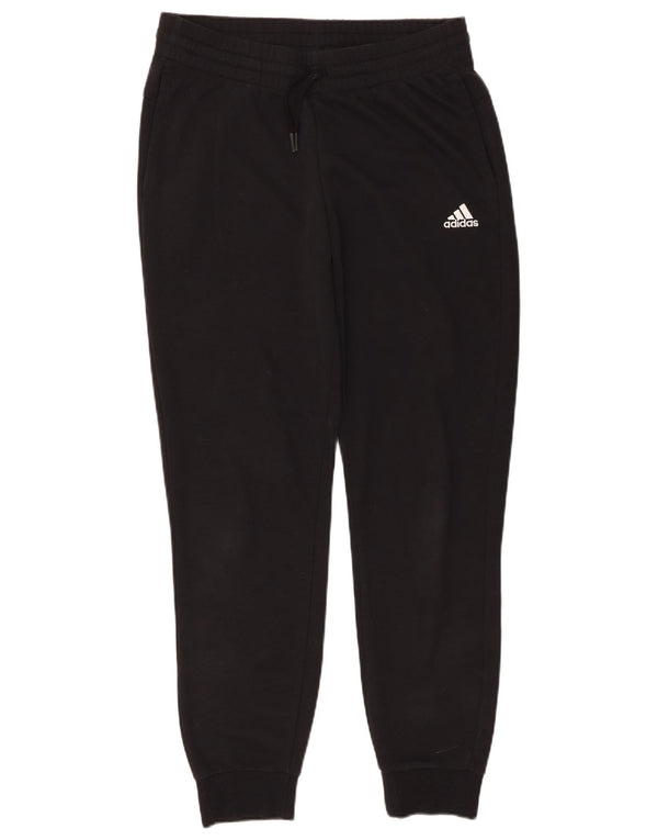 Pantaloni de trening cu grafic pentru femei Adidas Pantaloni de jogging UK 12/14 Medium Black