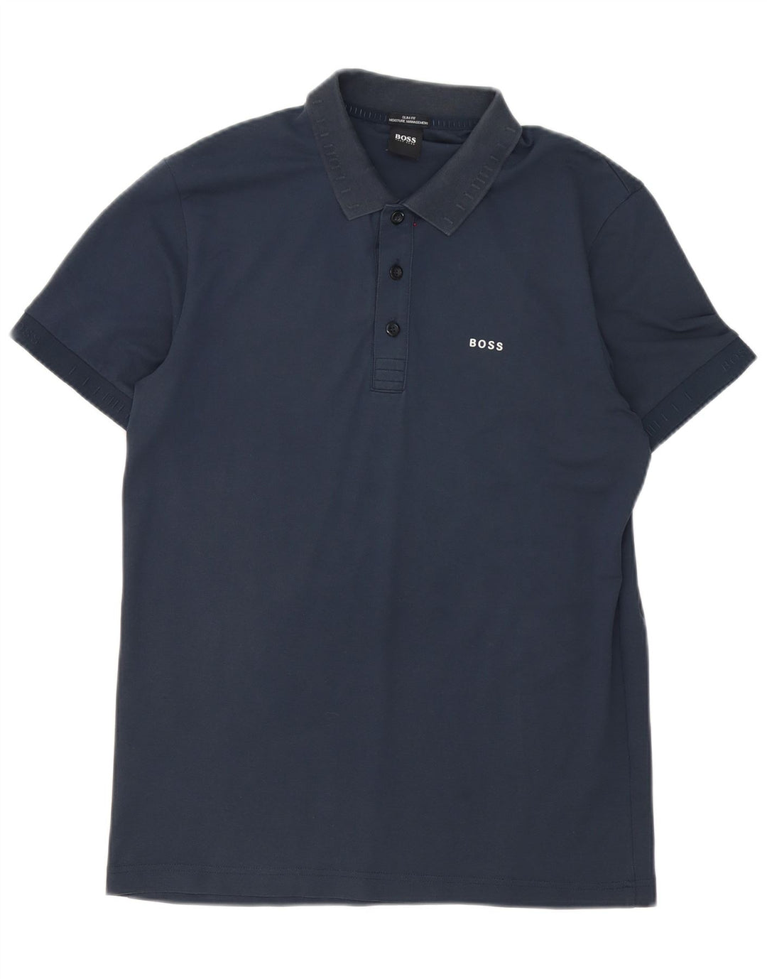 Cămașă polo Hugo Boss pentru bărbați, slim fit, bleumarin mediu