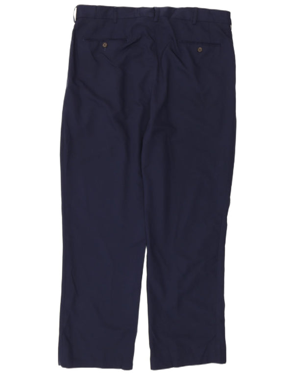 Pantaloni de costum pentru bărbați Polo Ralph Lauren L36 L29 Poliester bleumarin