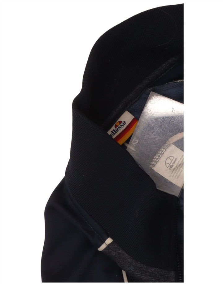 Jachetă de trening pentru bărbați Ellesse XS, albastru marin, poliester color bloc