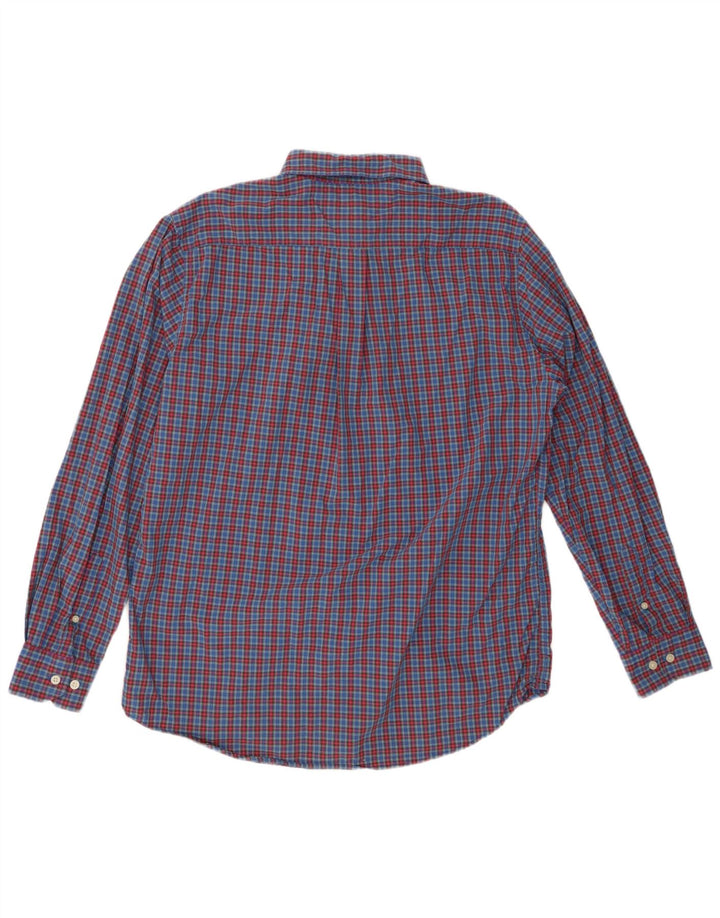 Cămașă Heritage pentru bărbați TOMMY HILFIGER, bumbac cu carouri albastre mari