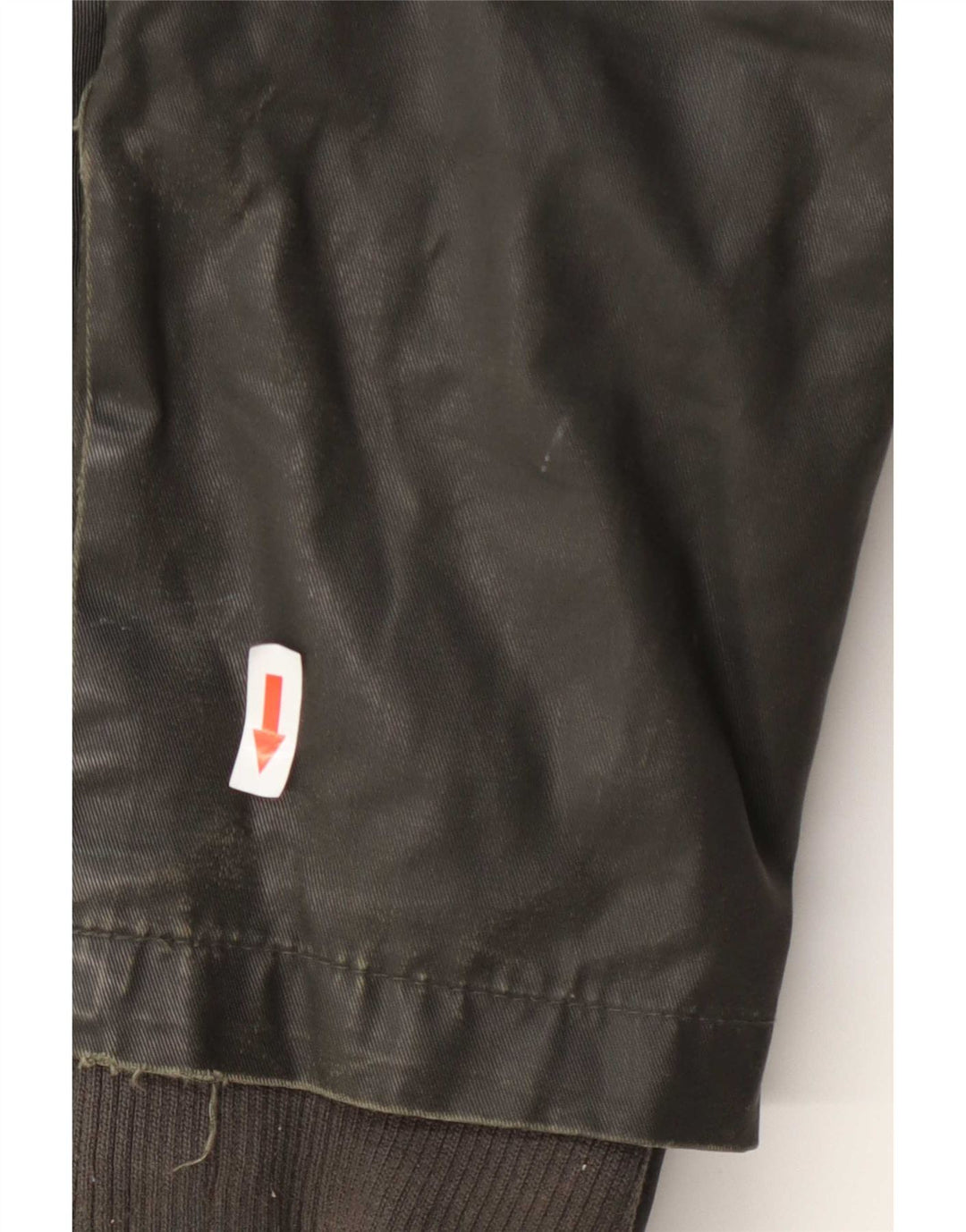 Jachetă pentru bărbați Threadbare, din bumbac cerat, cu glugă, UK 40, verde mare