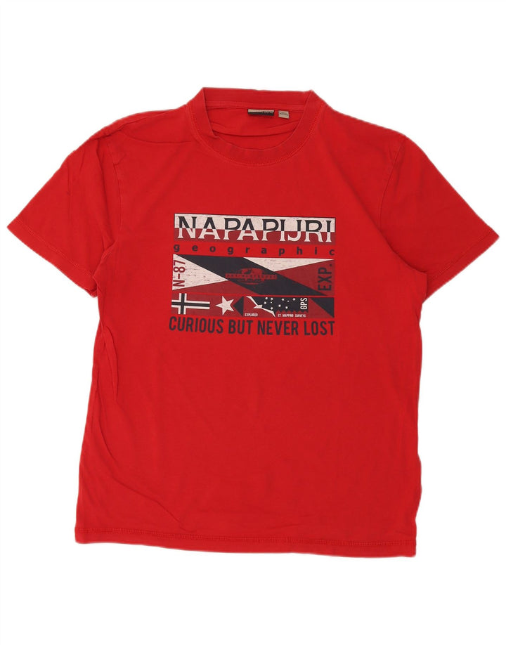 Tricou grafic pentru bărbați NAPAPIJRI Top mare roșu