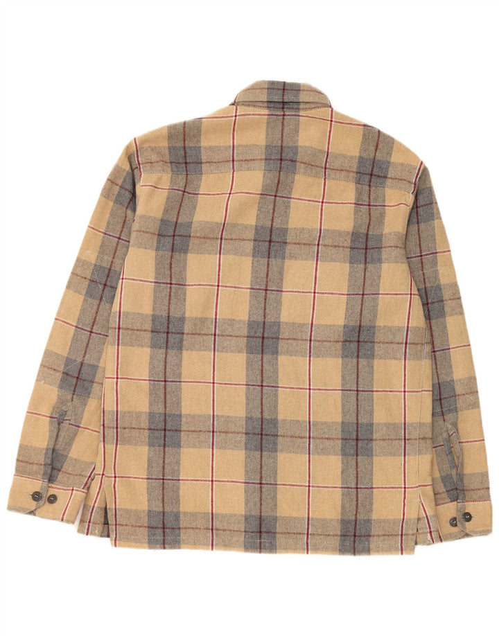 Cămașă de flanel pentru bărbați Murphy & Nye, acrilic, în carouri, bej