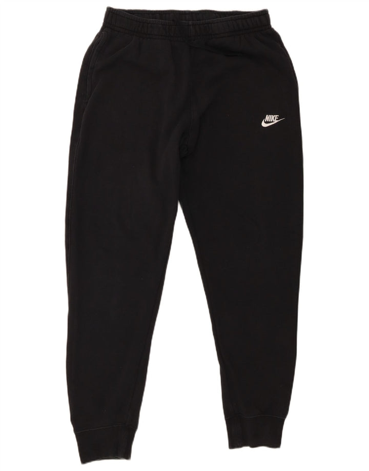Pantaloni de trening Nike pentru bărbați Joggeri, bumbac mediu negru