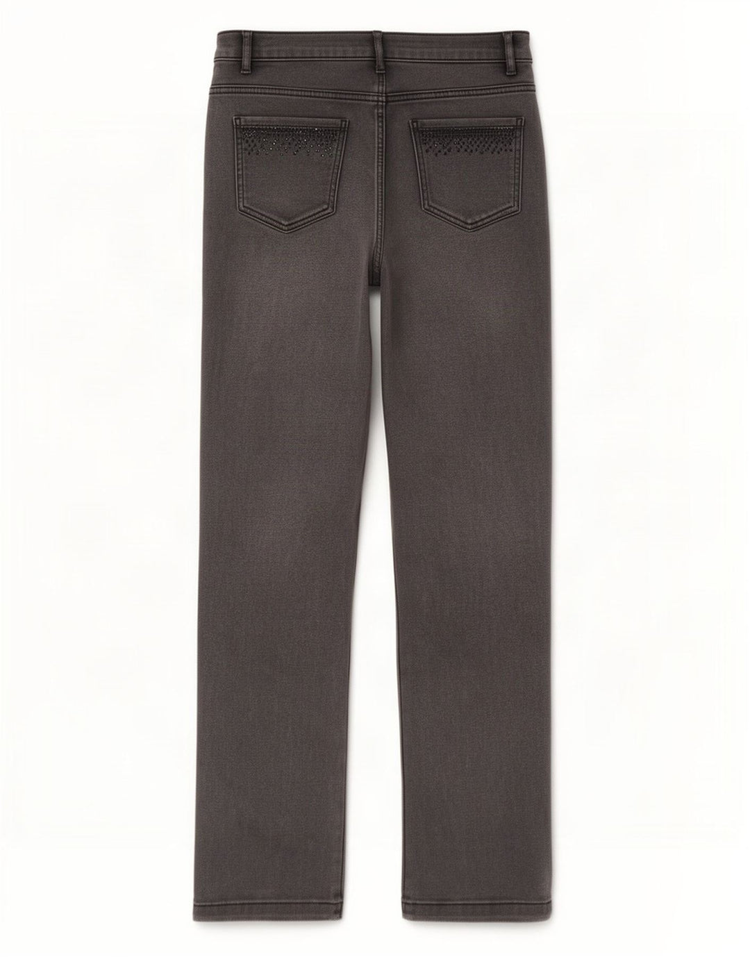 Blugi drepti pentru femei Marks & Spencer UK 12 Medium W30 L29 bumbac gri