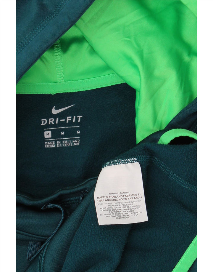 Pulover NIKE Dri Fit Graphic pentru femei UK 14 Poliester verde mediu