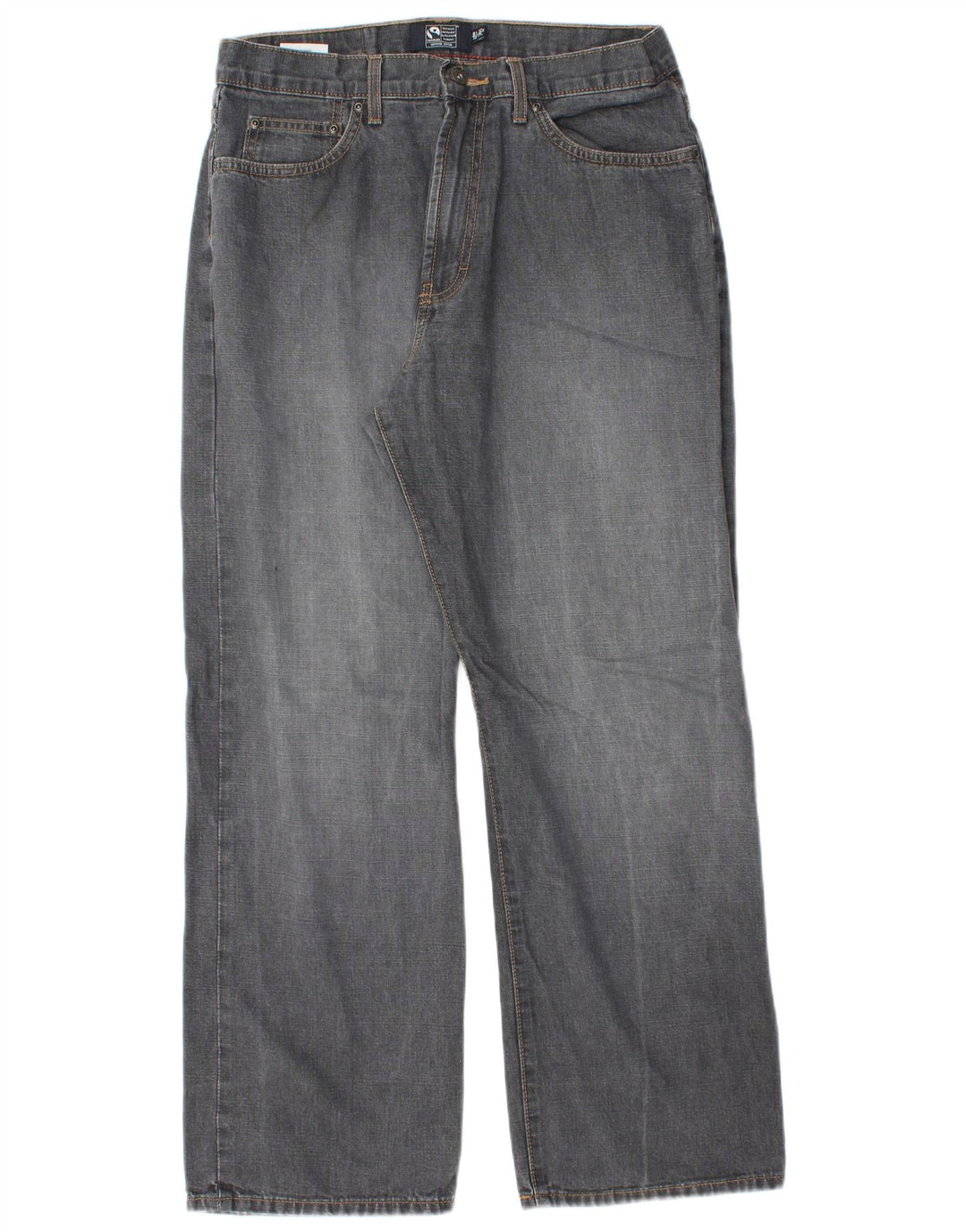 Blugi drepti pentru bărbați Marks & Spencer Blue Harbour W32 L29 bumbac gri