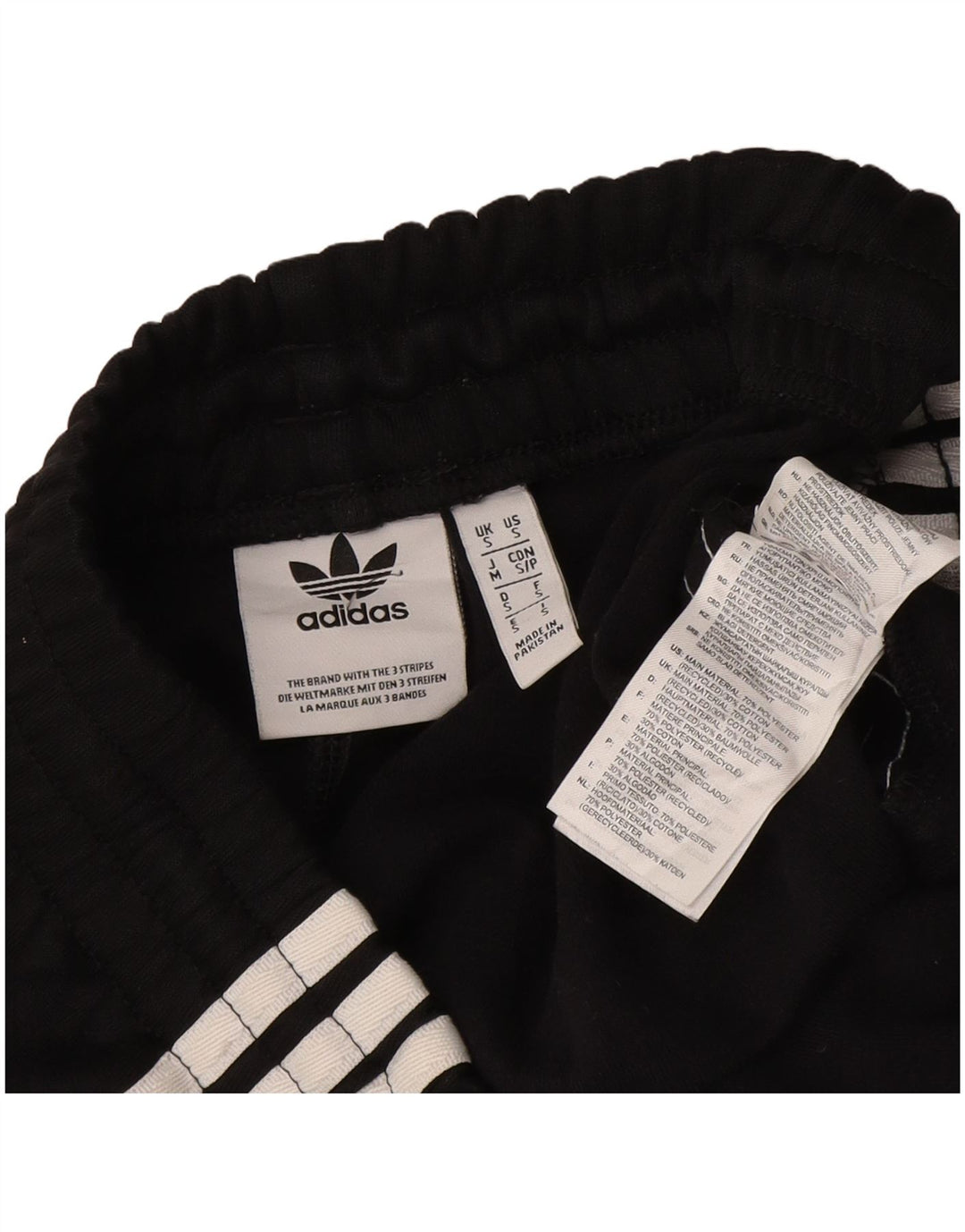 Pantaloni de trening pentru bărbați Adidas Pantaloni de jogging Mici Poliester negru