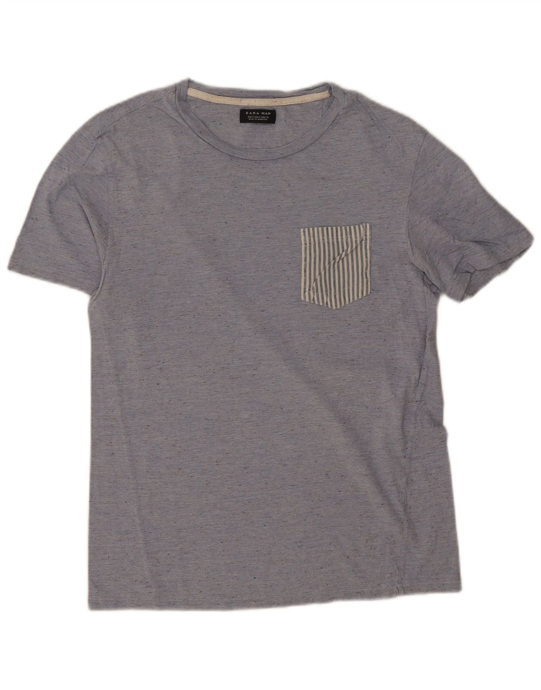 Tricou pentru bărbați Zara Top mic albastru pete