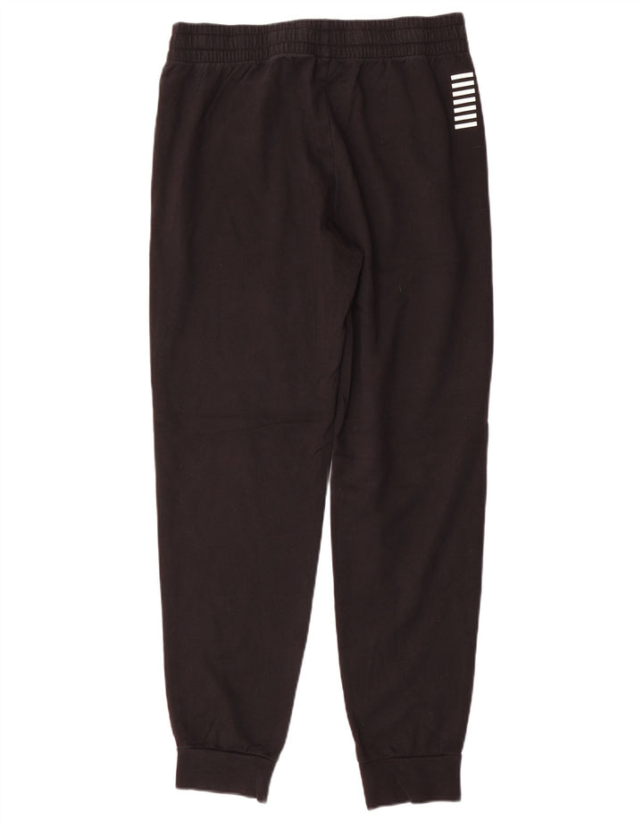 EMPORIO ARMANI Pantaloni de trening pentru bărbați Pantaloni de jogging Bumbac mediu negru