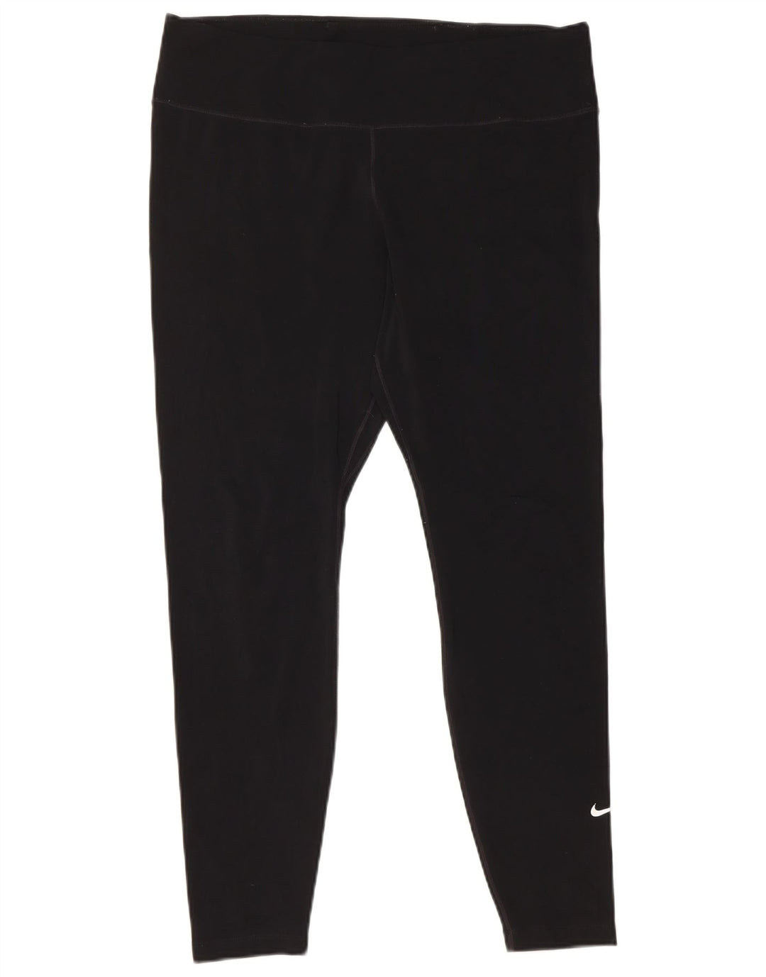 Leggings crop Nike Dri Fit pentru femei UK 18 XL Poliester negru