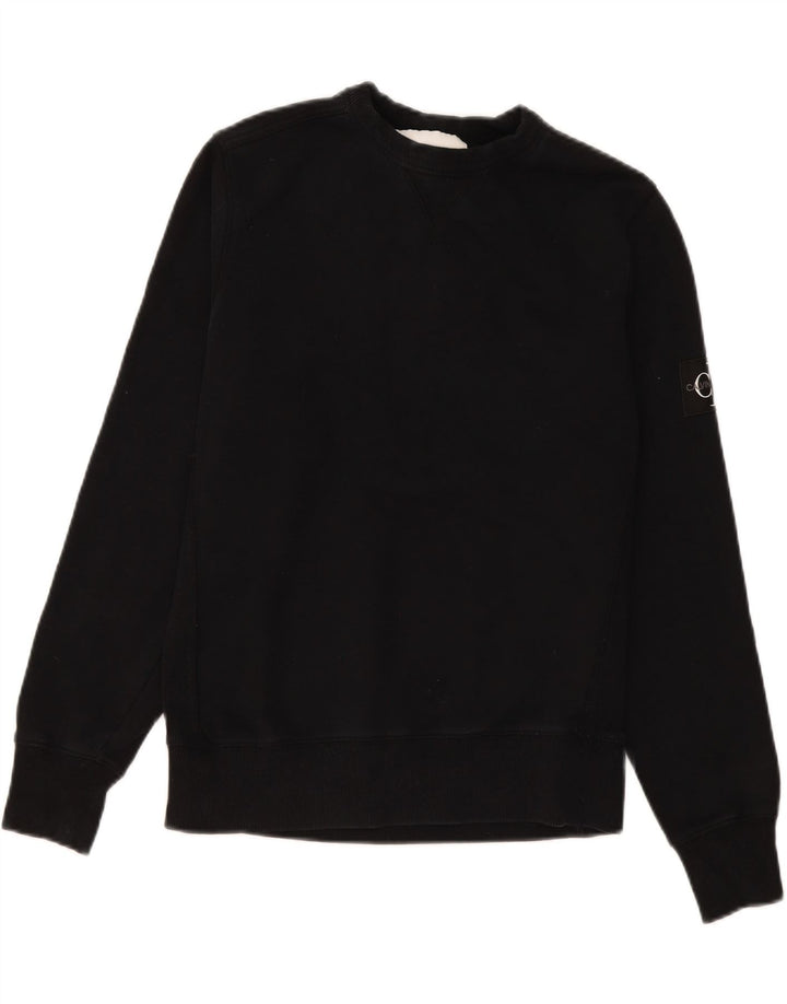 Hanorac Calvin Klein pentru bărbați Jumper XS Bumbac negru