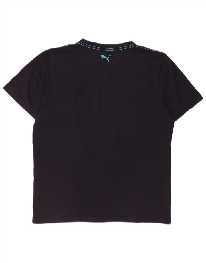Tricou grafic Puma pentru bărbați Top mare bleumarin