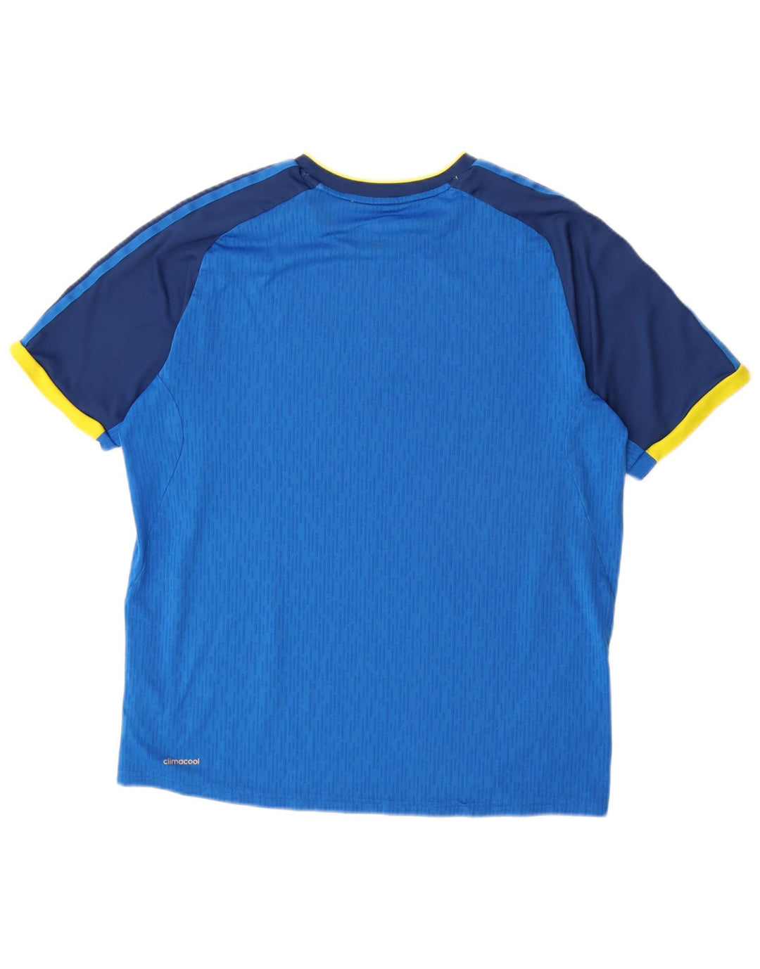 Tricou ADIDAS Climacool pentru bărbați Top mare, albastru, poliester color bloc