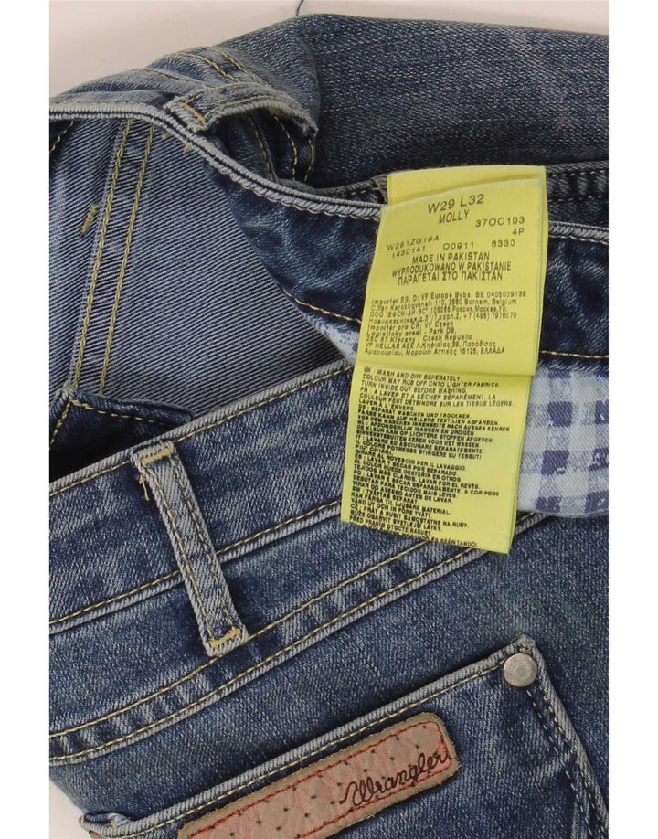 Blugi pentru femei Wrangler Molly Slim W29 L32 Bumbac albastru
