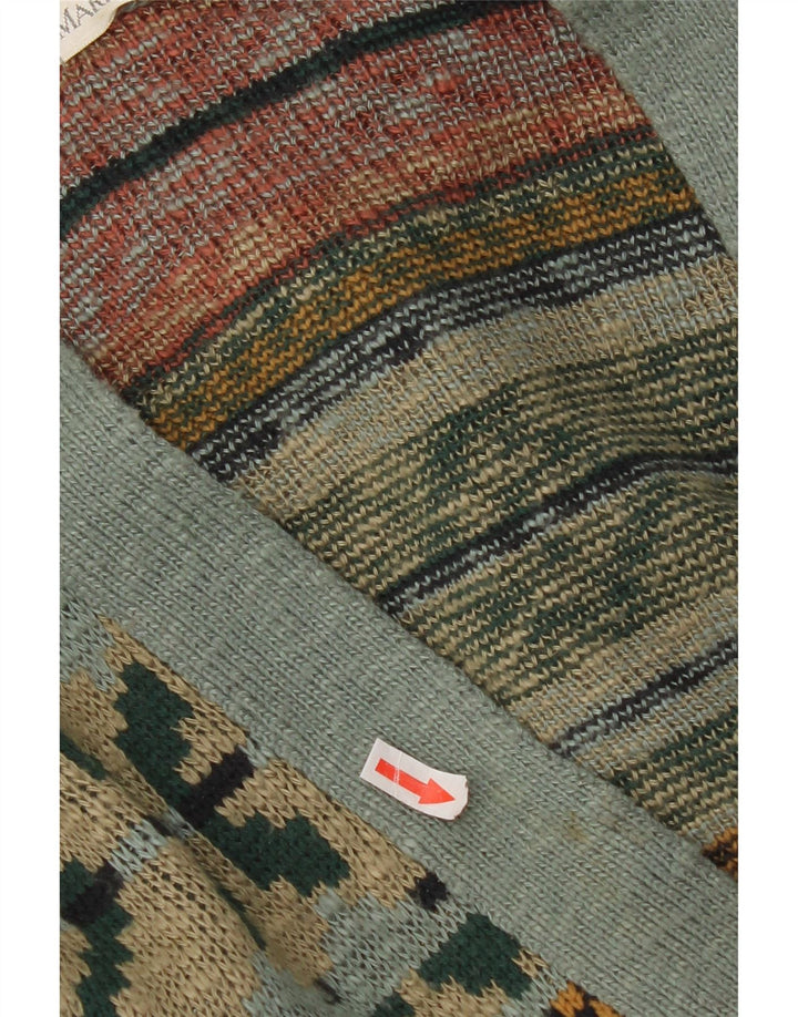 Pulover cardigan pentru bărbați Marks & Spencer, mediu multicolor, Fair Isle