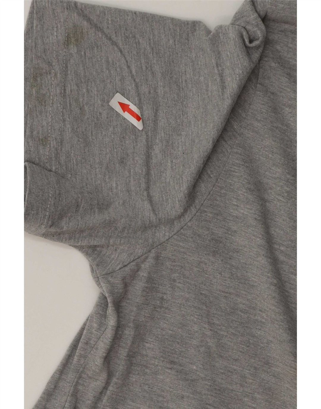 Tricou cu croi atletic Nike pentru bărbați Top, bumbac, gri mediu
