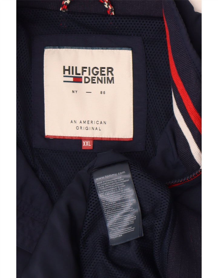 Bomber Tommy Hilfiger pentru bărbați UK 44 2XL Poliamidă bleumarin
