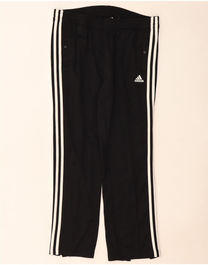 Pantaloni de trening Adidas pentru femei Marea Britanie 16/18 Poliester negru mare