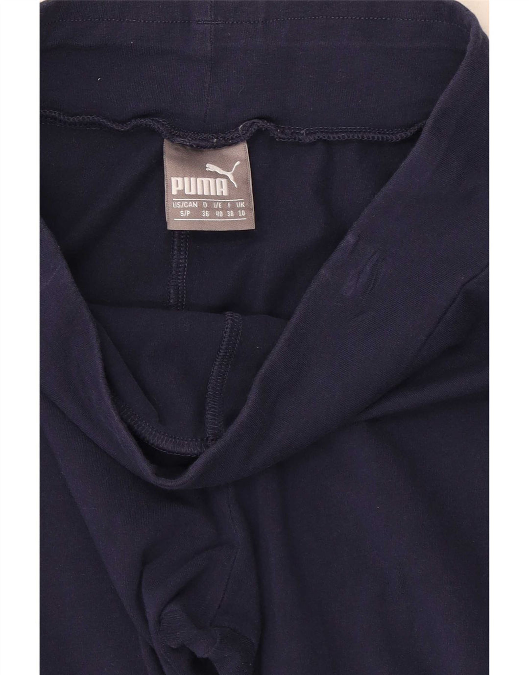 Leggings grafic Puma pentru femei UK 10 Small Bleumarin