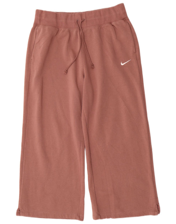 Pantaloni de trening NIKE pentru femei cu picioare largi UK 18 XL bumbac roz