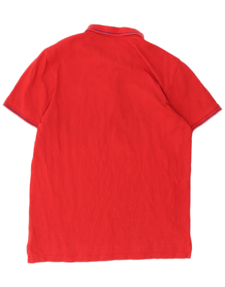 Tricou polo pentru bărbați LEE, bumbac roșu mare