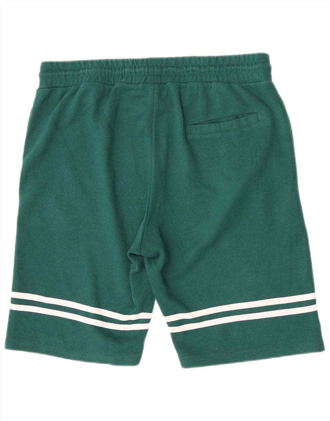 Pantaloni scurți sport Kappa pentru bărbați, poliester cu dungi verzi mari