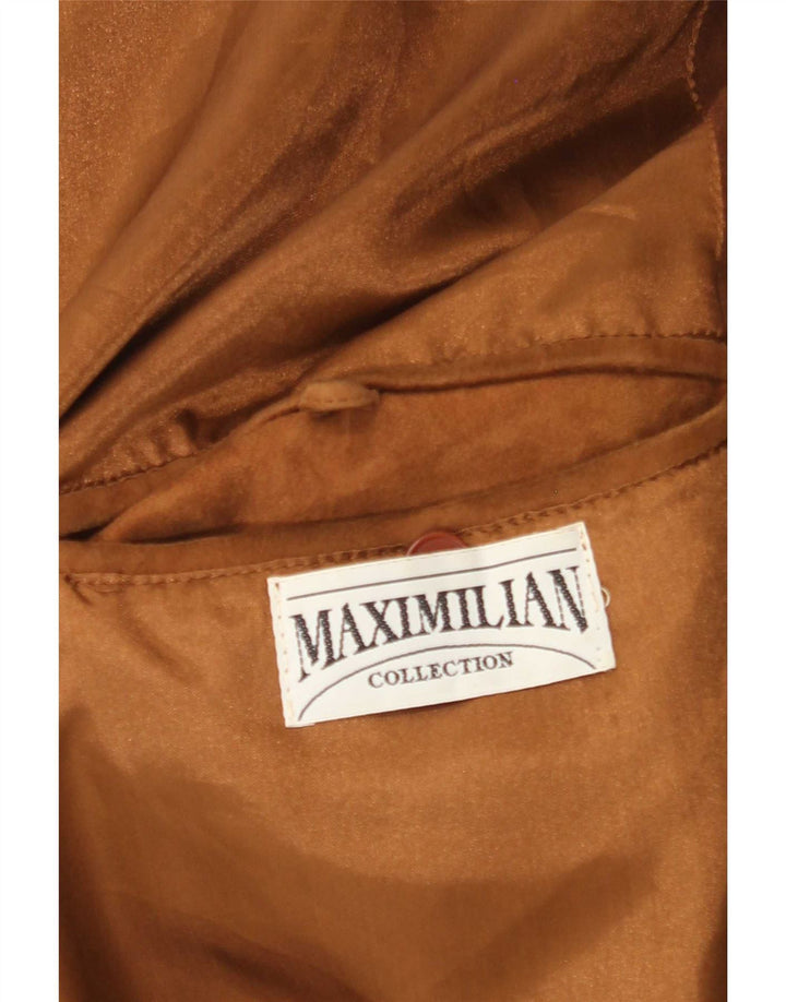 Bomber pentru bărbați de piele de căprioară Maximilian UK 42 XL maro