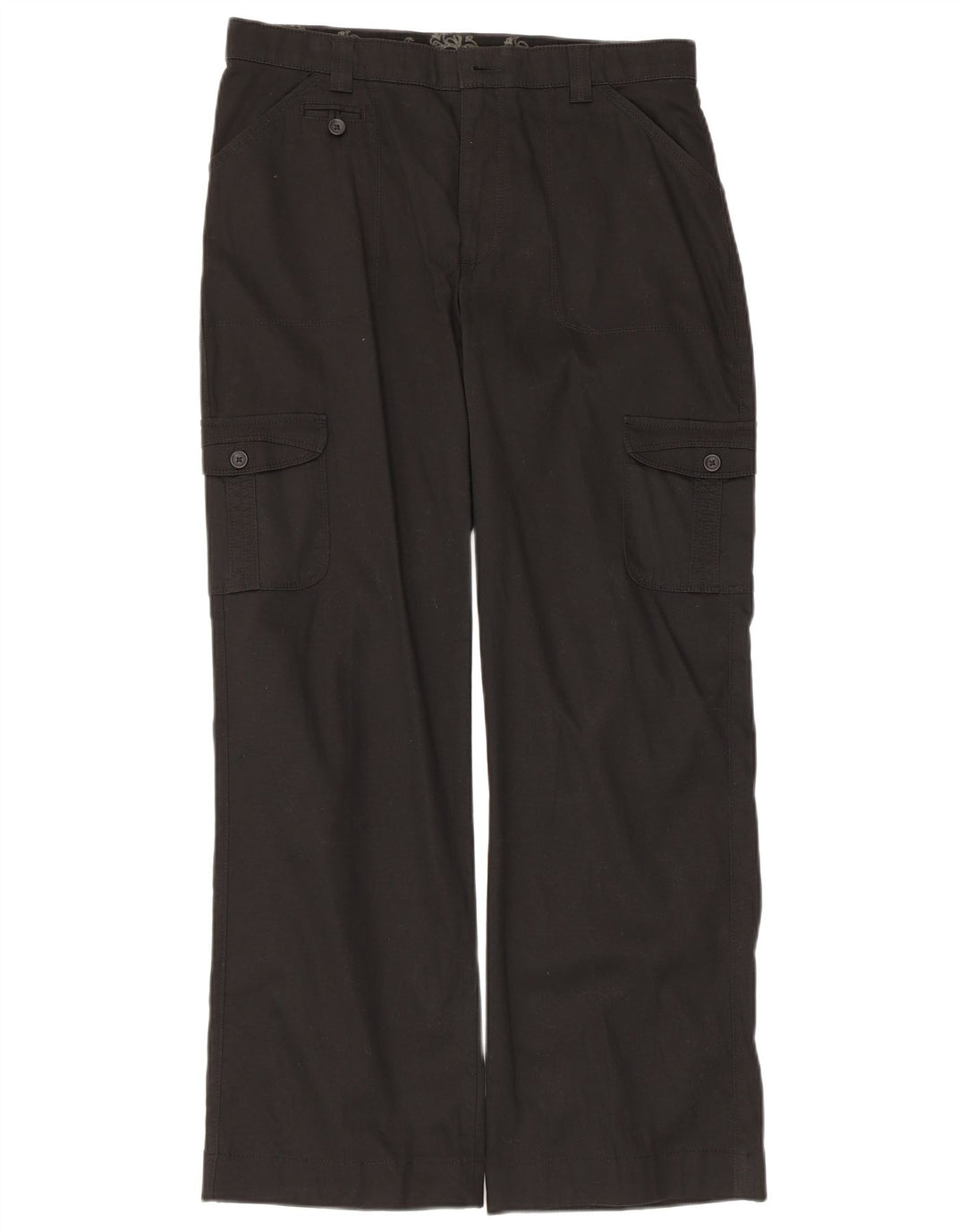 Pantaloni cargo drepti pentru femei Lee W30 L30 negri